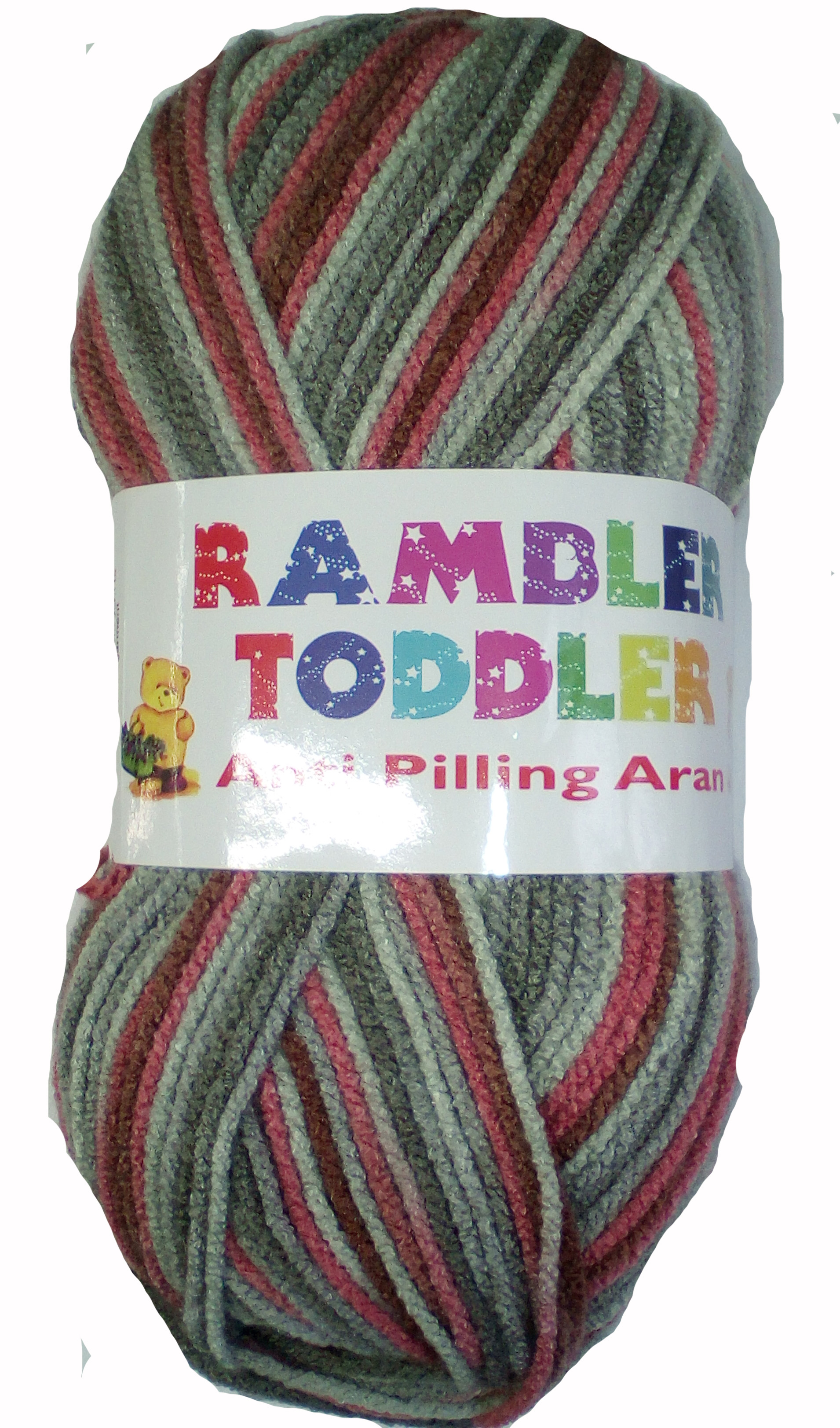 Rambler Toddler Anti Piling Aran 10 x100g Balls 6284